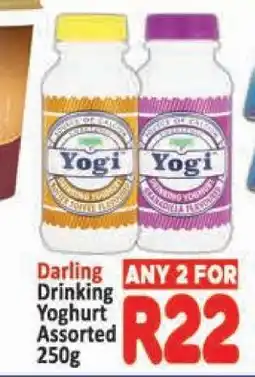 Supa Store Darling Drinking Yoghurt Assorted 250g offer