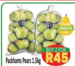 Supa Store Packhams Pears 1.5kg offer