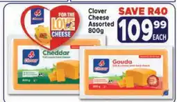 Supa Store Clover Cheese Assorted 800g offer
