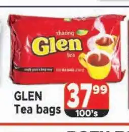 Supa Store Glen Tea bags offer