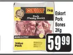 Supa Store Eskort Pork Bones 2kg offer