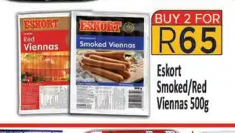 Supa Store Eskort Smoked/Red Viennas 500g offer