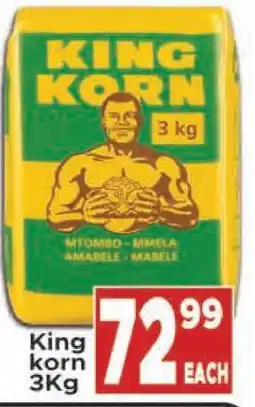 Supa Store King Korn 3Kg offer