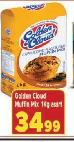 Supa Store Golden Cloud Muffin Mix 1Kg assrt offer
