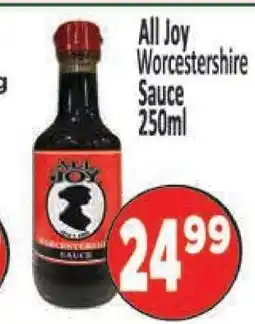 Supa Store All Joy Worcestershire Sauce 250ml offer