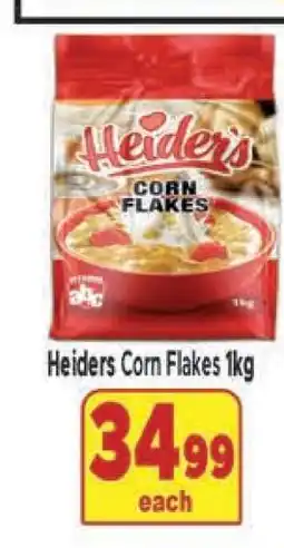 Supa Store Heiders Corn Flakes 1kg offer
