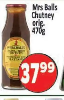 Supa Store Mrs Balls Chutney offer