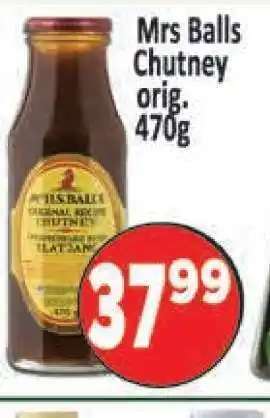 Supa Store Mrs Balls Chutney offer