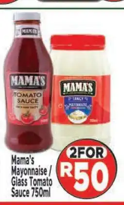 Supa Store Mama’s Mayonnaise / Glass Tomato Sauce 750ml offer