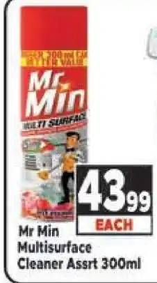 Supa Store Mr Min Multisurface Cleaner Assrt 300ml offer