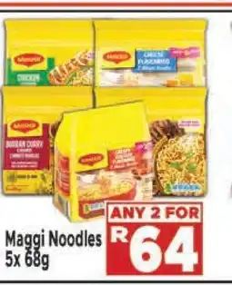 Supa Store Maggi Noodles 5x 68g offer