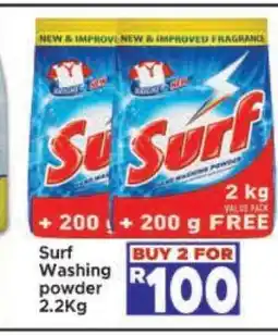 Supa Store Surf Washing Powder 2.2Kg offer