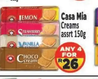 Supa Store Casa Mia Creams offer