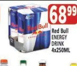 Supa Store Red Bull ENERGY DRINK 4x250ML offer