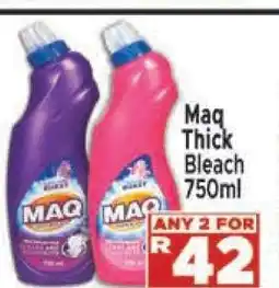 Supa Store Maq Thick Bleach 750ml offer