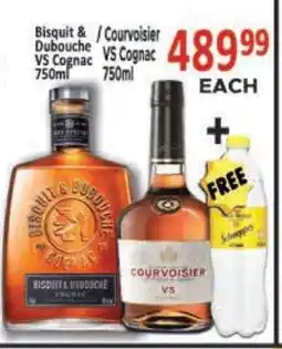 Supa Store Bisquit & Dubouche VS Cognac / Courvoisier VS Cognac 750ml offer