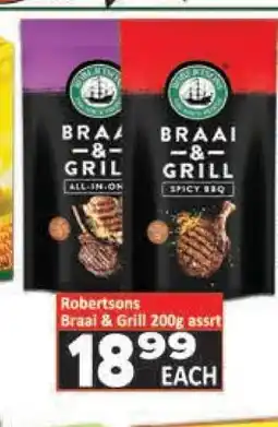 Supa Store Robertsons Braai & Grill 200g offer