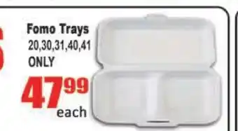 Supa Store Fomo Trays offer