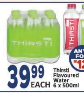 Supa Store Thirsti Flavoured Water offer