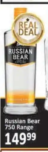 Supa Store Russian Bear 750 Range offer