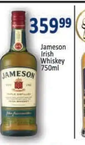 Supa Store JAMESON IRISH WHISKEY 750ML offer