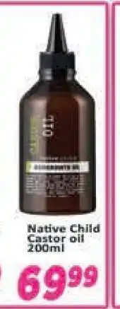 Supa Store Native Child Castor oil 200ml offer