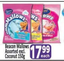 Supa Store Beacon Mallows Assorted excl. Coconut 150g offer