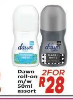 Supa Store Dawn roll-on m/w 50ml assort offer