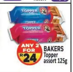 Supa Store BAKERS Topper assort 125g offer