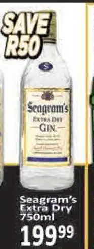 Supa Store Seagram's Extra Dry 750ml offer