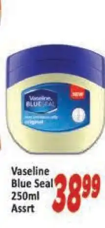 Supa Store Vaseline Blue Seal 250ml Assrt offer