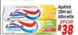 Supa Store Aquafresh 100ml excl. Active white offer