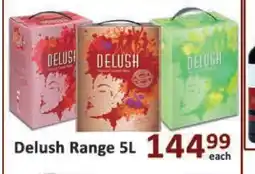 Supa Store DELUSH Range 5L offer