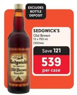 Makro SEDGWICK'S Old Brown offer