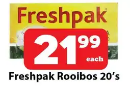 Check Save Freshpak Rooibos offer