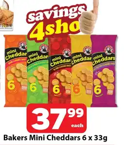Check Save Bakers Mini Cheddars offer