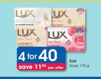 Clicks Lux Soap 175g offer