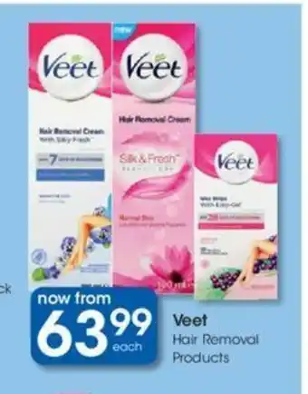 Clicks Veet Hair Removal Products offer