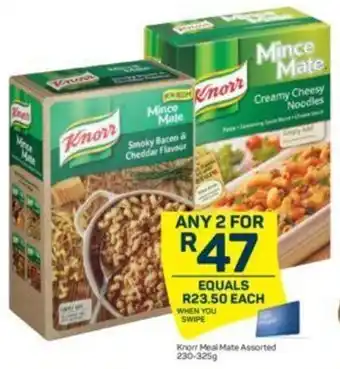 Pick n Pay Knorr Meal Mate Asstd 230-325g offer