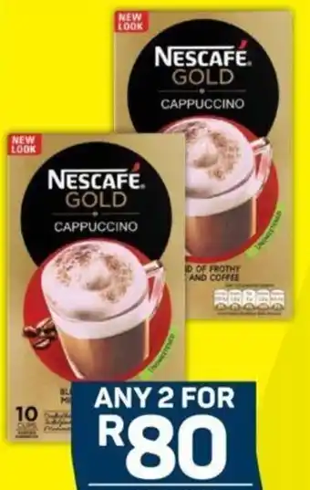 Pick n Pay Nescafe Gold Instant Cappuccino Asstd 10s offer