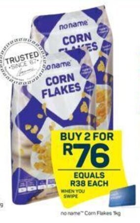 Pick n Pay no name Corn Flakes 1kg offer
