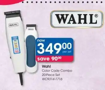 Clicks Wahl - Color Code Combo - WC9314-1716 offer