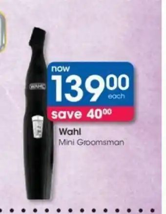 Clicks Wahl - Mini Groomsman offer
