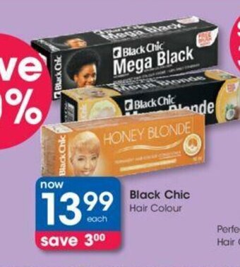 Clicks Black Chic Hair Colour offer