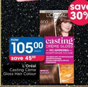 Clicks L'Oreal Casting Creme Gloss Hair Colour offer