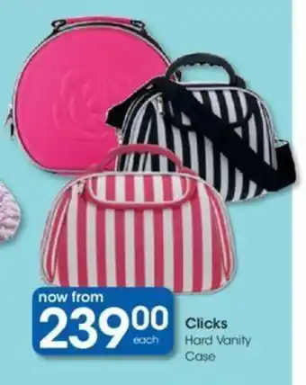 Clicks Clicks Hard Vanity Case offer