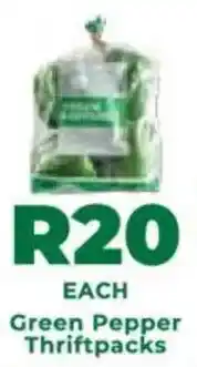Food Lover's Market Green Pepper Thriftpacks offer