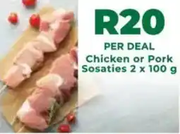 Food Lover's Market Chicken or Pork Sosaties offer