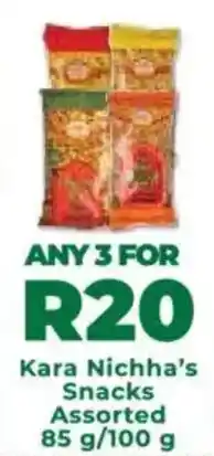 Food Lover's Market Kara Nichha's Snacks Assorted offer