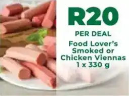 Food Lover's Market Food Lover's Smoked or Chicken Viennas offer